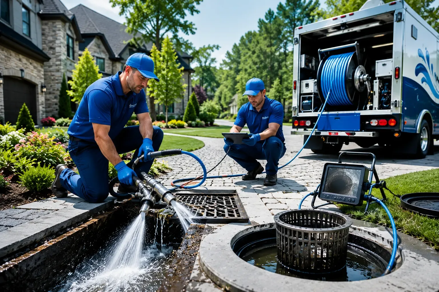 Local outdoor drain cleaning professionals in Deforest, WI